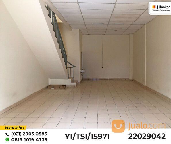 (TSI/15971) Ruko Golden Madrid, BSD, Tangerang, 5.3x12.9 m², 2⅓ Lt, HGB