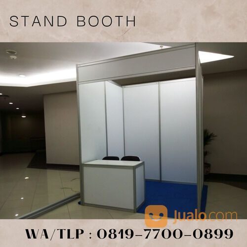 Partisi R8 Stand Booth ukuran 3 x3 m