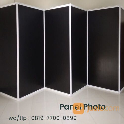 Rental Partisi Panel Photo dengan layout Zig-Zag