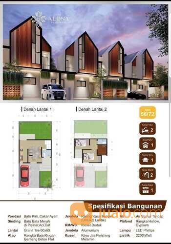 rumah di dekat pondok assalam solo