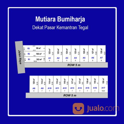 kavling Standar perumahan Bumiharja Tarub-Tegal, Diskon 25 %