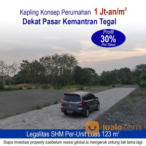 kavling Standar perumahan Bumiharja Tarub-Tegal, Diskon 25 %