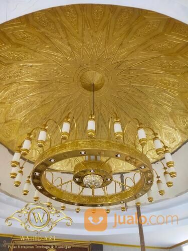 Lampu Hias Masjid Nabawi Kuningan Sangat Elegan, mewah Harga Terjangkau
