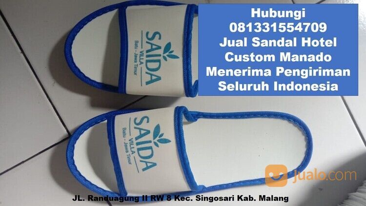 Hubungi 081331554709 - Harga Grosir Sandal Hotel Manado