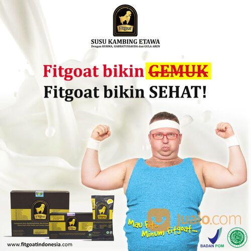 Fitgoat Susu Kambing Etawa dengan Kurma, Habbatussauda dan Gula Aren Minuman Sunnah yang Menyehatkan