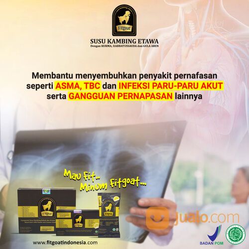 Fitgoat Susu Kambing Etawa dengan Kurma, Habbatussauda dan Gula Aren Minuman Sunnah yang Menyehatkan