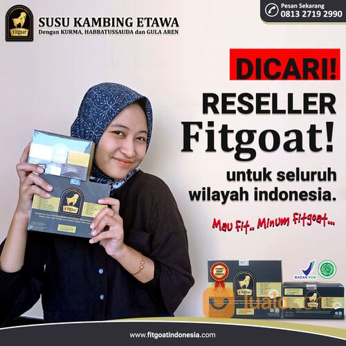 Fitgoat Susu Kambing Etawa dengan Kurma, Habbatussauda dan Gula Aren Minuman Sunnah yang Menyehatkan