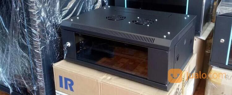 Box untuk wifi switch hub tempel dinding ukuran 4u depth 450mm 18cm