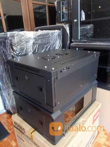 Box untuk wifi switch hub tempel dinding ukuran 4u depth 450mm 18cm
