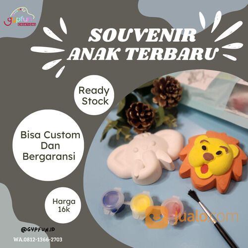 Souvenir Ulang Tahun Anak Kebumen Gypfun Creation KUALITAS OKE, 081381800030