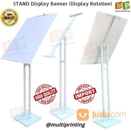 Stand Poster / Stand Banner (Rotation) 1 sisi