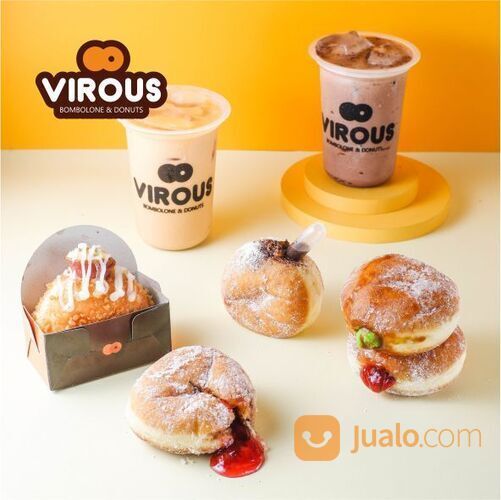 Virous Bombolone & Donuts - Toko Donat Empuk dan Enak Terdekat Sidoarjo