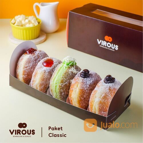 Virous Bombolone & Donuts - Toko Donat Empuk dan Enak Terdekat Sidoarjo