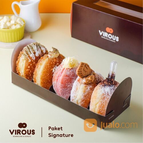 Virous Bombolone & Donuts - Toko Donat Empuk dan Enak Terdekat Sidoarjo