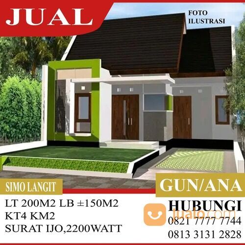 RUMAH SIMO LANGIT SURABAYA BARAT