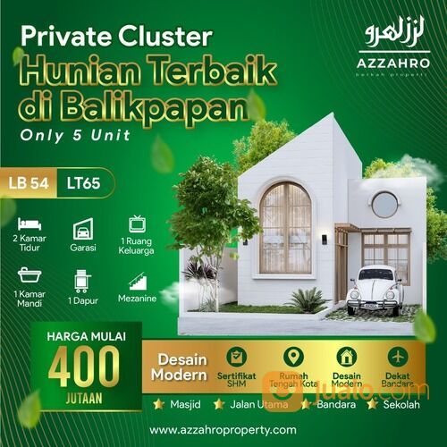 Mumtaz Prona, Project Perumahan Syariah Private Satu-satunya di Balikpapan - 0857 6025 4852