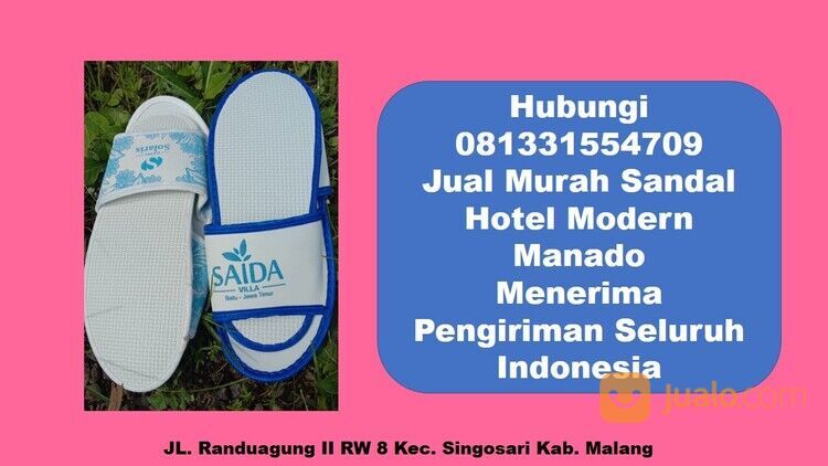 Hubungi 081331554709 - Harga Murah Sandal Hotel Harga 1000 Manado
