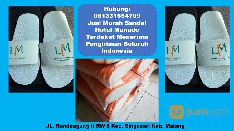 Hubungi 081331554709 - Harga Murah Sandal Hotel Harga 1000 Manado