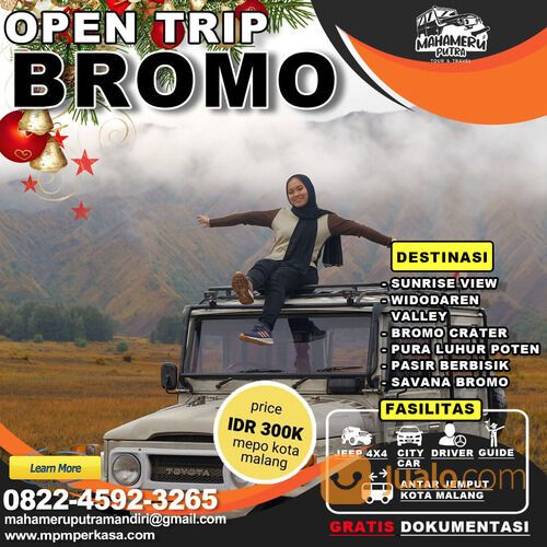Open Trip Bromo Promo Natal & tahun Baru 2023