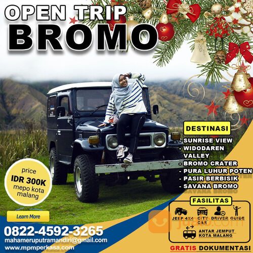 Open Trip Bromo Promo Natal & tahun Baru 2023