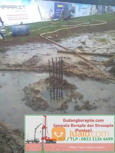 Borepile Strouspile Di Tomang , Srengseng dan Skitarnya