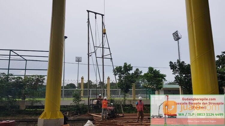 Borepile Strouspile Di Tomang , Srengseng dan Skitarnya
