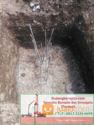 Borepile Strouspile Di Tomang , Srengseng dan Skitarnya