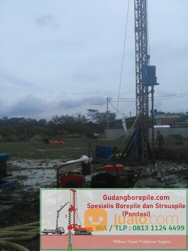 Borepile Strouspile Di Tomang , Srengseng dan Skitarnya