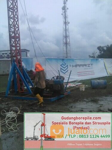 Borepile Strouspile Di Tomang , Srengseng dan Skitarnya