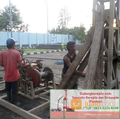 Borepile Strouspile Di Tomang , Srengseng dan Skitarnya