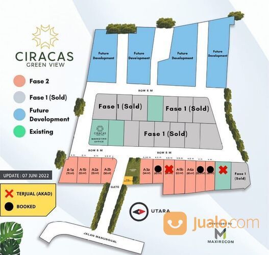 Rumah Syariah Ciracas Green View 2 Promo Dp 10juta All in SHM