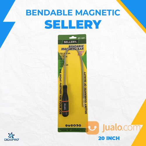 Sellery Bendable Magnetic Bar Obeng Magnet 20 Inch Flexible Tools