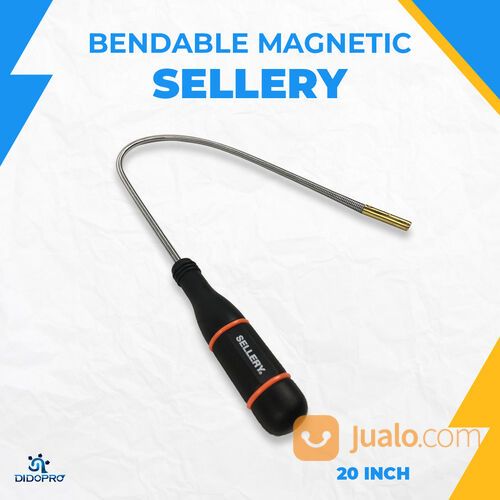 Sellery Bendable Magnetic Bar Obeng Magnet 20 Inch Flexible Tools