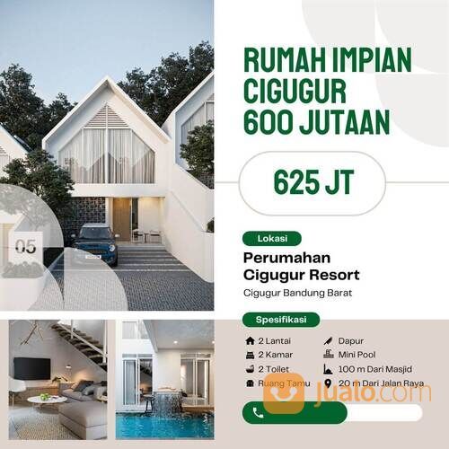 PERUMAHAN MURAH DI CIGUGUR GIRANG PARONGPONG BANDUNG BARAT BONUS MINI POOL