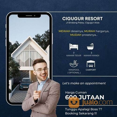 PERUMAHAN MURAH DI CIGUGUR GIRANG PARONGPONG BANDUNG BARAT BONUS MINI POOL