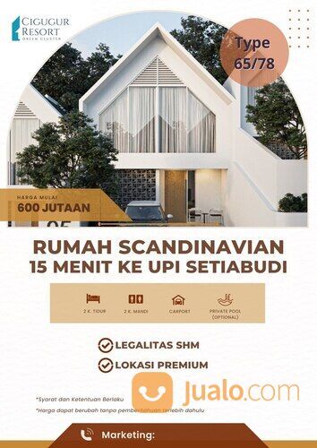 PERUMAHAN MURAH DI CIGUGUR GIRANG PARONGPONG BANDUNG BARAT BONUS MINI POOL