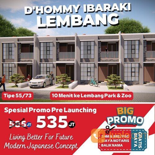 Rumah MURAH Di Cisarua Lembang | DHommy Ibaraki Lembang