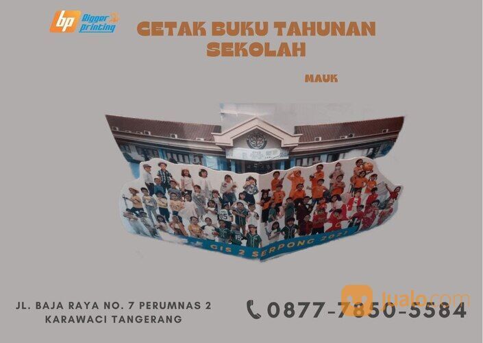 SIMPEL & BAGUS, Wa. Call. 0877-7850-5584, Cetak Buku Tahunan Sekolah di Mauk