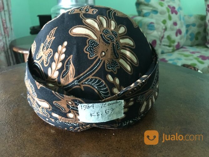 Blangkon Jawa Solo asli buatan Busana Jawi Suratman Solo Ex Acara Nikah