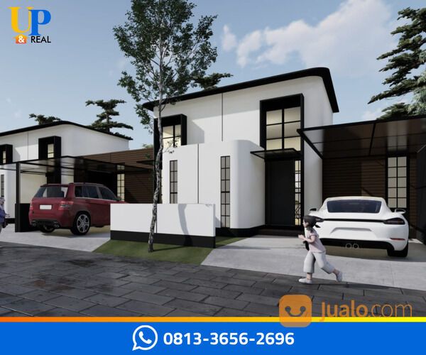 Rumah Gaya American Classic Murah di Kota Malang