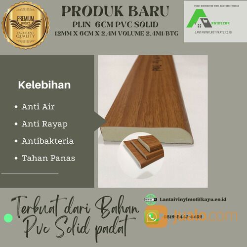 Plint Dinding Aksesoris Vinyl&Parket Material MDF | PVC