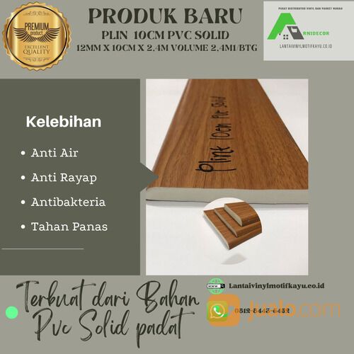 Plint Dinding Aksesoris Vinyl&Parket Material MDF | PVC