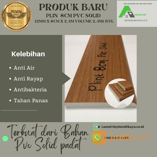 Plint Dinding Aksesoris Vinyl&Parket Material MDF | PVC
