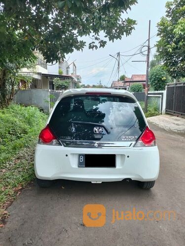 Honda Brio 1.2 Satya E CVT (matic) Th 2016 warna putih