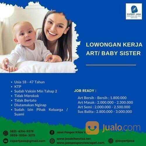 Lowongan kerja art dan baby sister surabaya