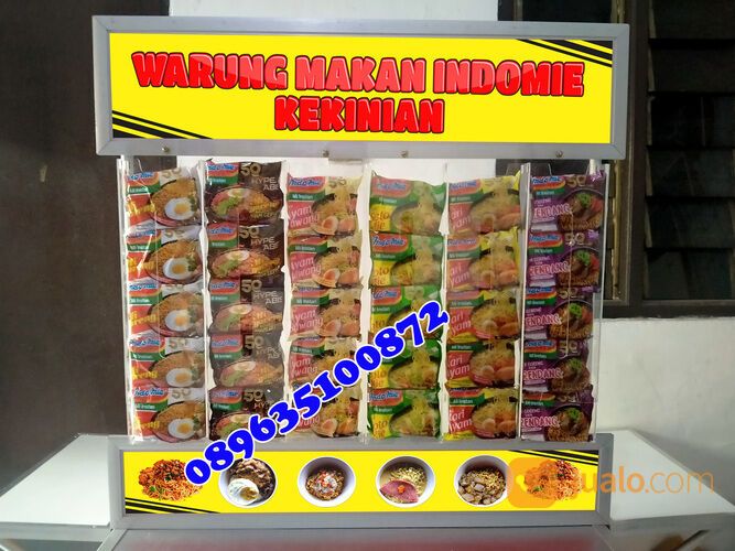 Paket Usaha Warmindo Kekinian Booth Portable