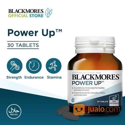 Blackmores Power UP 30 Tablet Suplemen Pria Original Australia