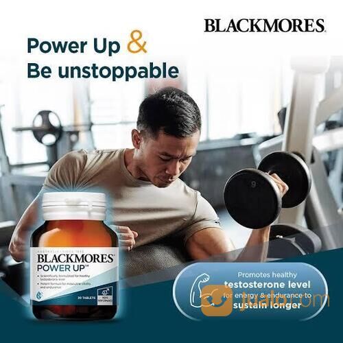 Blackmores Power UP 30 Tablet Suplemen Pria Original Australia