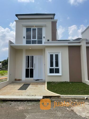 Rumah mezanin desain minimalis cantik di Cilodong depok