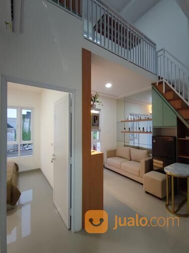 Rumah mezanin desain minimalis cantik di Cilodong depok